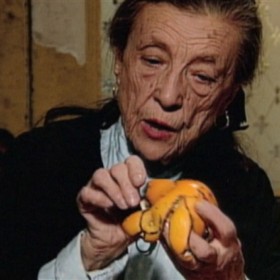 Film still from Louise Bourgeois: The Spider, the Mistress and the Tangerine 