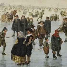 Arent Arentsz, Skaters on the Amstel