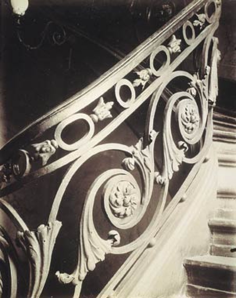 Eugène Auget, Rampe de l’escalier de l’hôtel Sully-Charost, 11 rue du Cherche-Midi, VIe, 