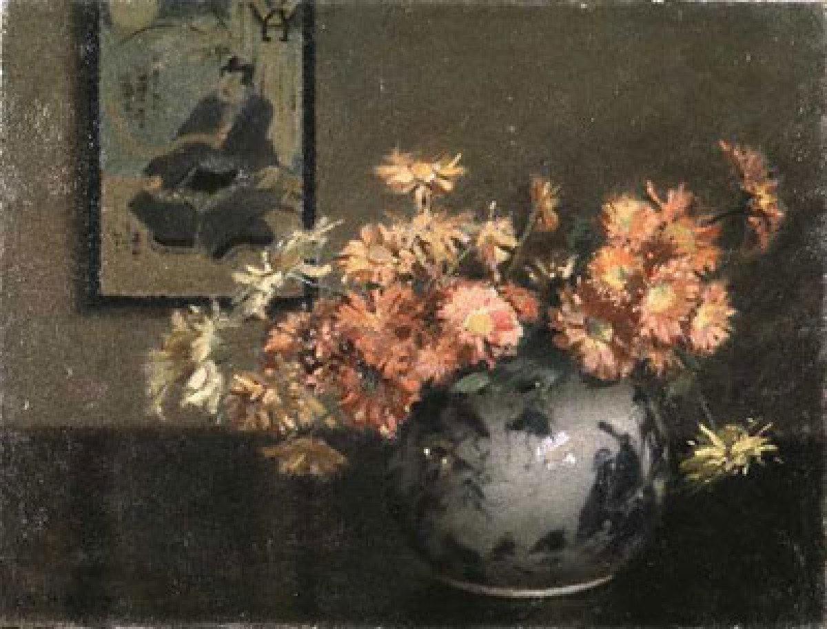 Mary Heister Reid Chrysanthemums, A Japanese Arrangement 