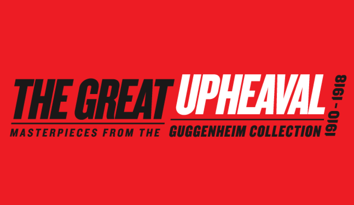 the great upheaval exhibition graphic