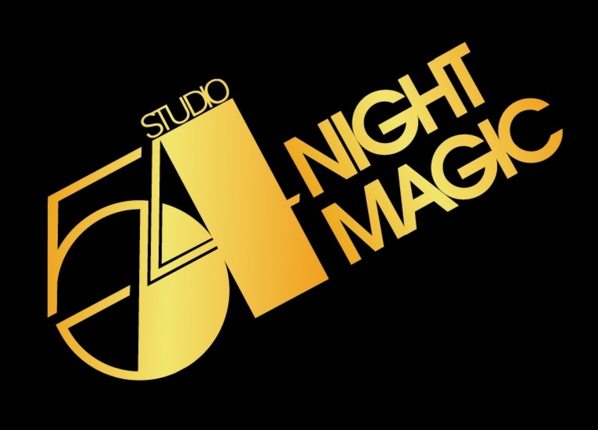 Black and gold Studio 54 logo