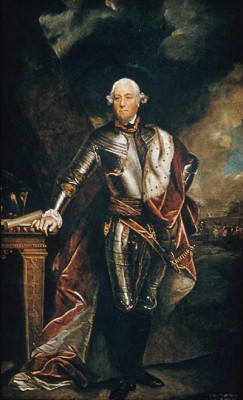 George Townshend, 4th Viscount Townshend, painting by Joshua Reynolds