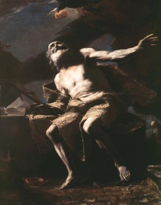 St. Paul the Hermit, painting by Mattia Preti