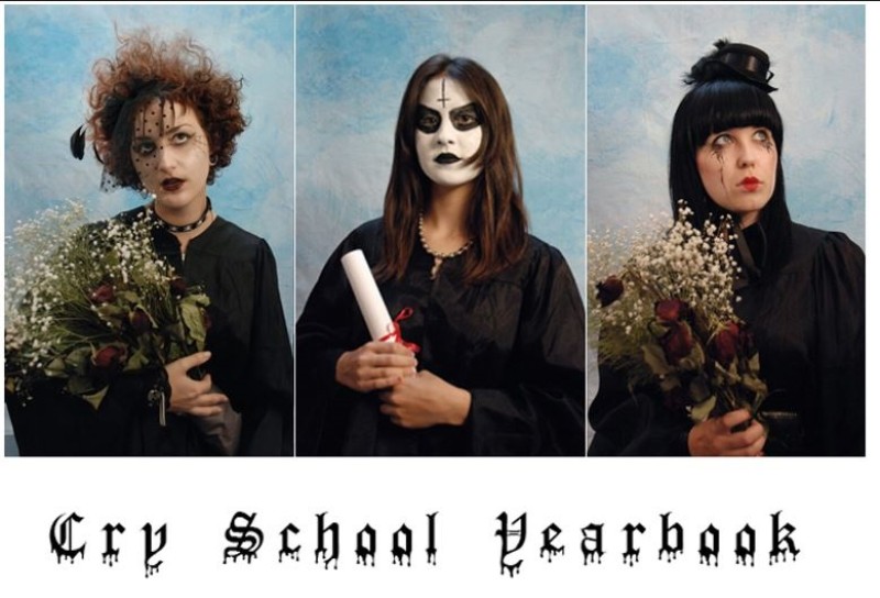 Goth Kids School Photo 