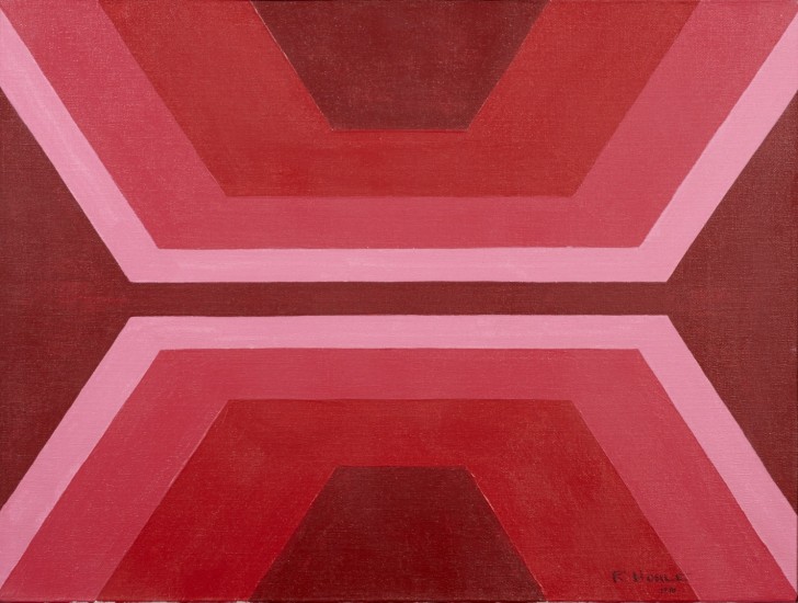 Robert Houle, Red is Beautiful, 1970. Acrylic on canvas.