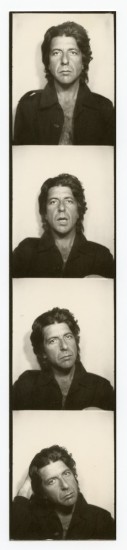 Leonard Cohen, Self-Portrait [Photobooth]