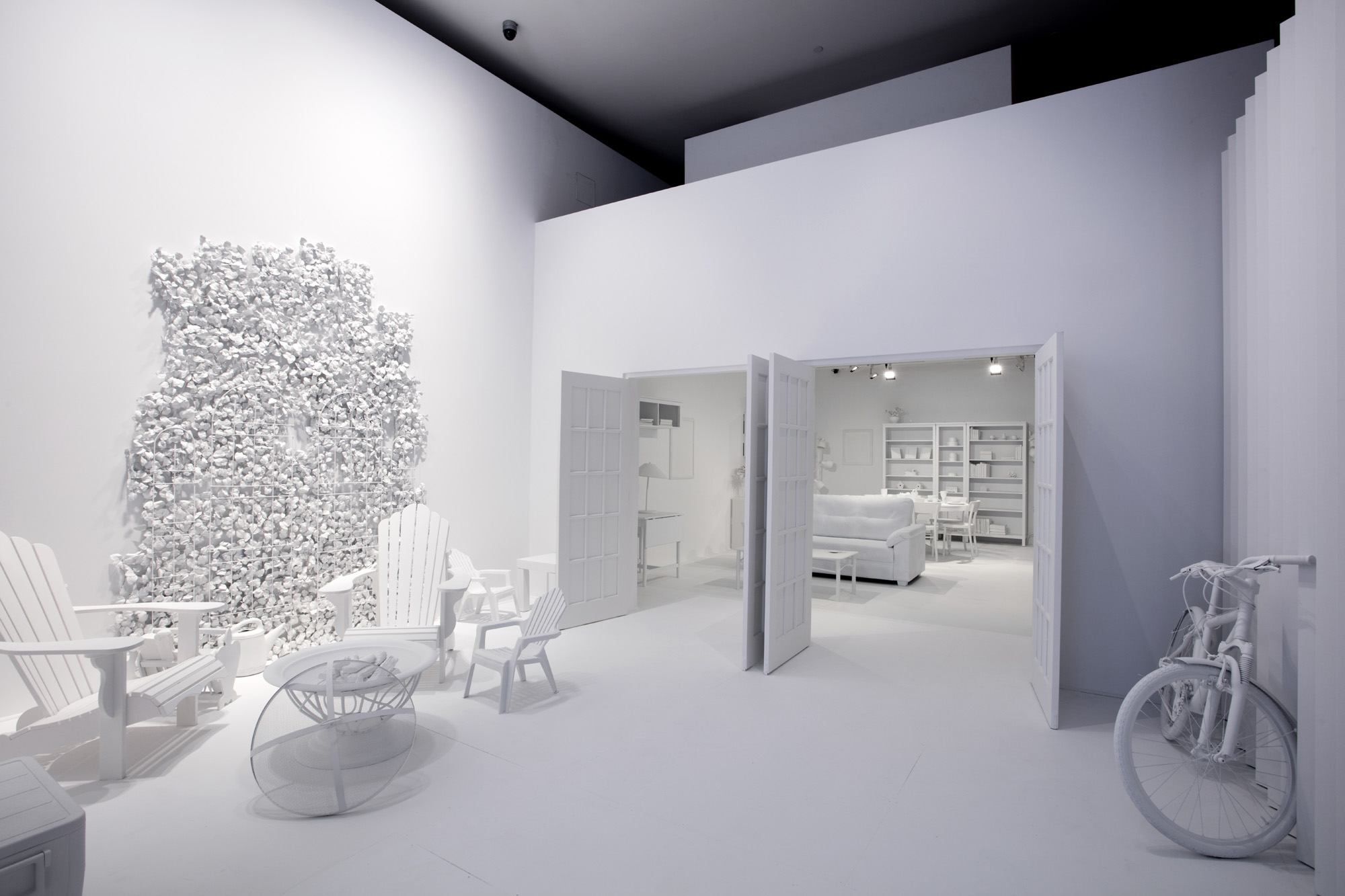 The AGO's all white The Obliteration Room