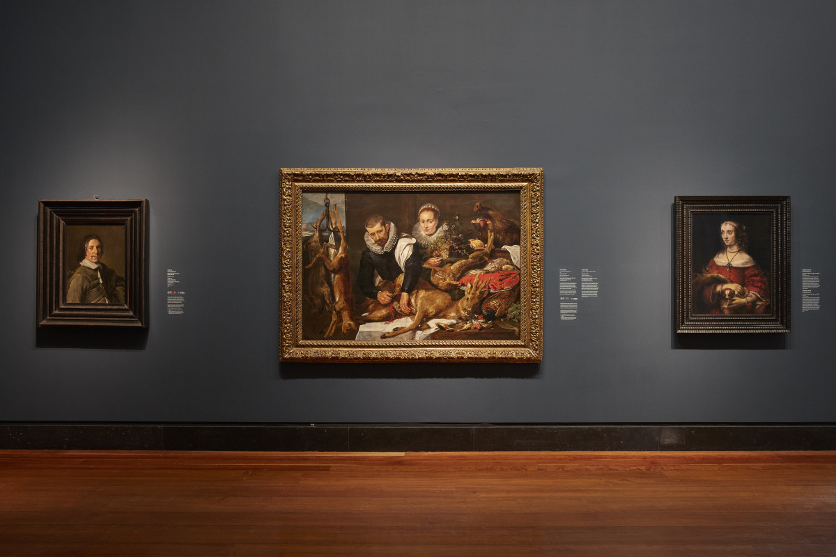 Three paintings in the AGO's European Gallery.