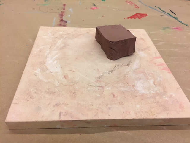 A brick of clay