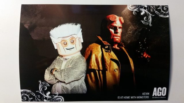 Hellboy Poster with fan