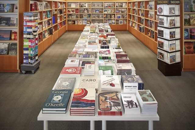 A table of books