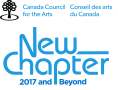 Canada Council for the Arts New Chapter logo