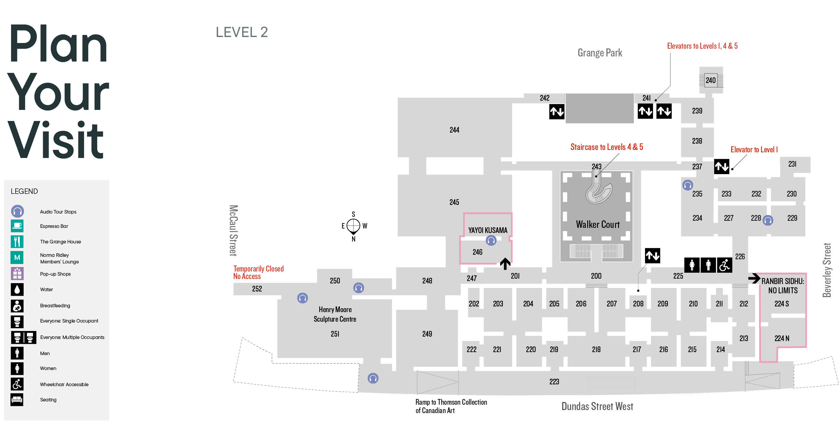 Gallery Map Level 2