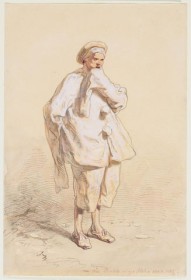 Paul Gavarni, Clown, 1846