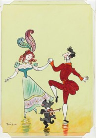 Walter Trier, Lilliput cover, 1940s