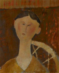 Amedeo Modigliani, Portrait of Mrs. Hastings,1915