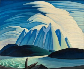 Lawren S. Harris, Lake and Mountains, 1928