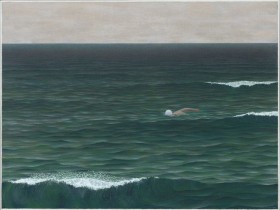 Alex Colville, Swimmer, 1962