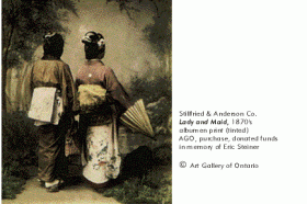 Stillfried & Anderson Co. Lady and Maid, 1870's