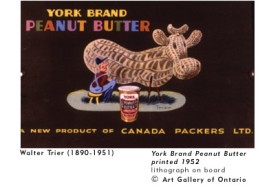 York Brand Peanut Butter, printed 1952