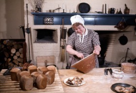 The restored Grange kitchen