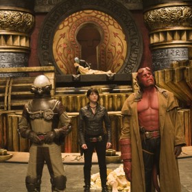 a shot from the film Hellboy 2