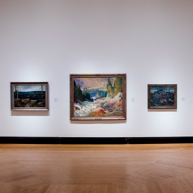 artworks from the AGO collection in Fudger Rotunda gallery