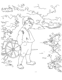 Colouring card - Young Biologist