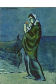 Pablo Picasso, Woman and Child by the Sea