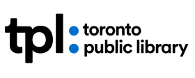 Toronto Public Library logo in black text