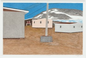 Pootoogook Houses during early 70s 