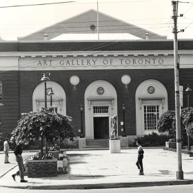 Front facade of the Art Gallery of Toronto, c. 1950s