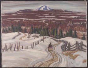 A.Y. Jackson. Road to Chicoutimi, late 19th-early 20th century. Oil on canvas.