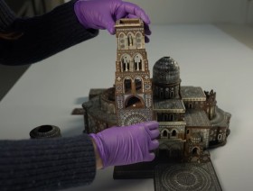 Conserving a 350 year old architectural model of the Church of the Holy Sepulchre