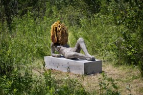 Pierre Huyghe. Untilled (Liegender Frauenakt)