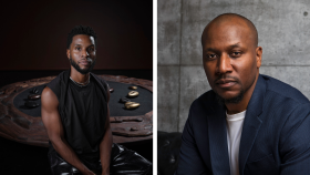 Headshots of two men