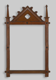 English, Gothic Revival frame,1800s. Wood.