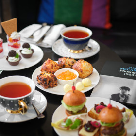Paul McCartney afternoon tea table top