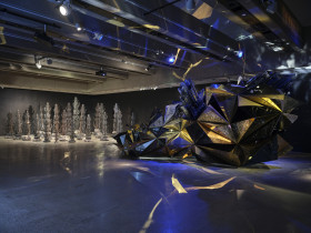 Installation view of Ranbir Sidhu exhibition