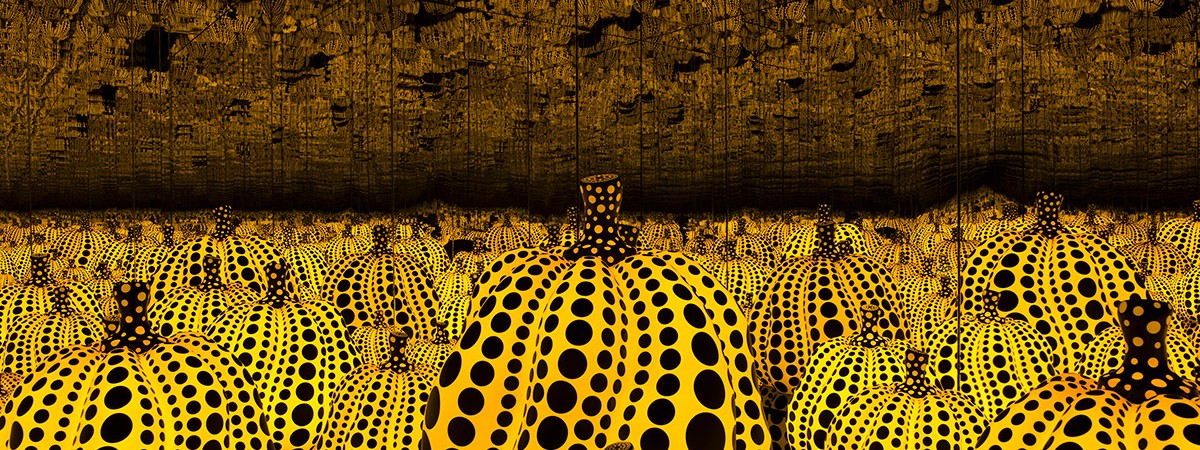 Yayoi Kusama,  All the Eternal Love I Have for the Pumpkins, 2016 