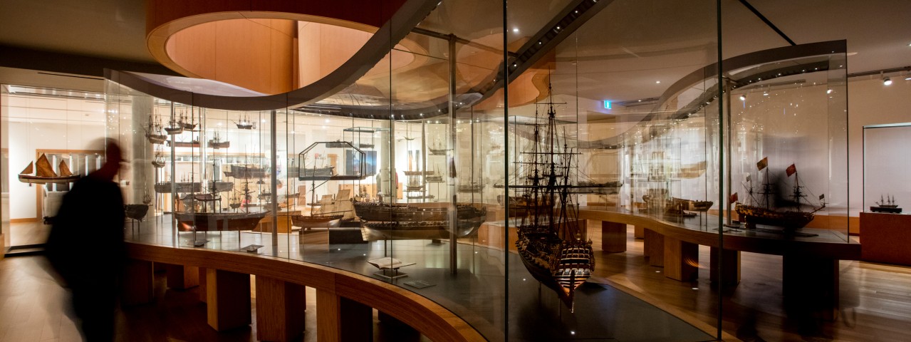 people in the ship models collection