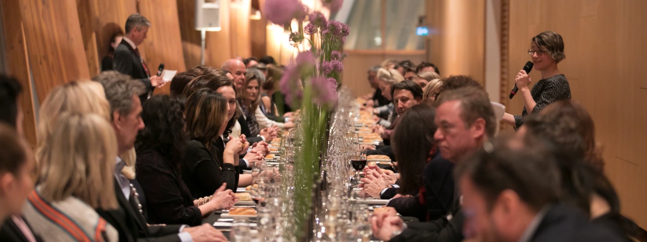 Corporate event dinner in Galleria Italia