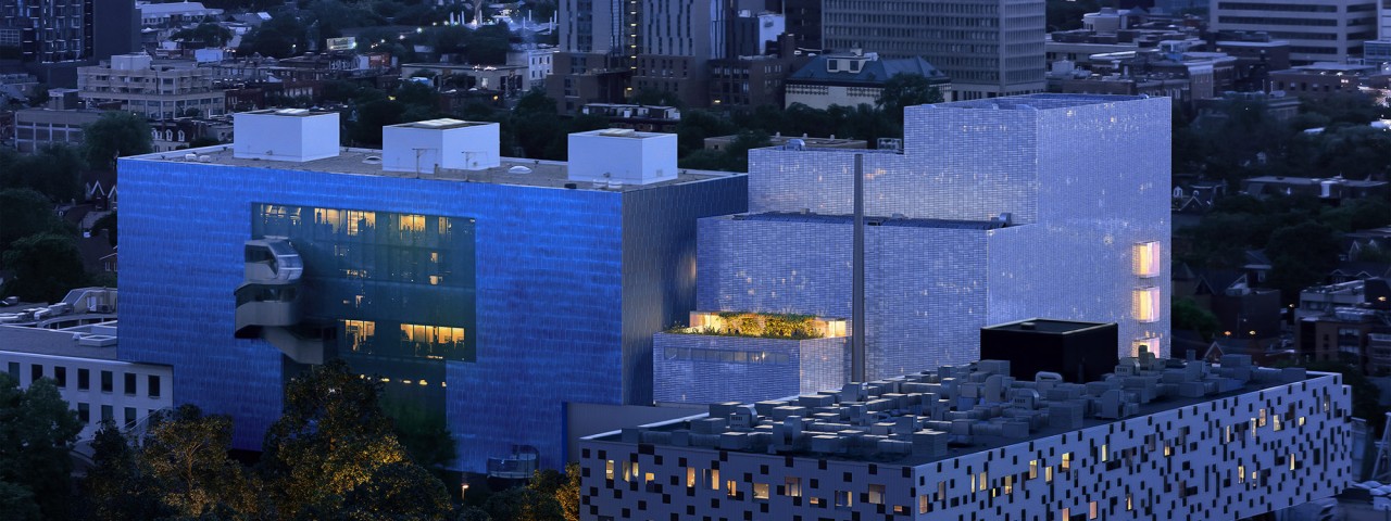 Aerial view of the Dani Reiss Modern and Contemporary Gallery looking northwest.