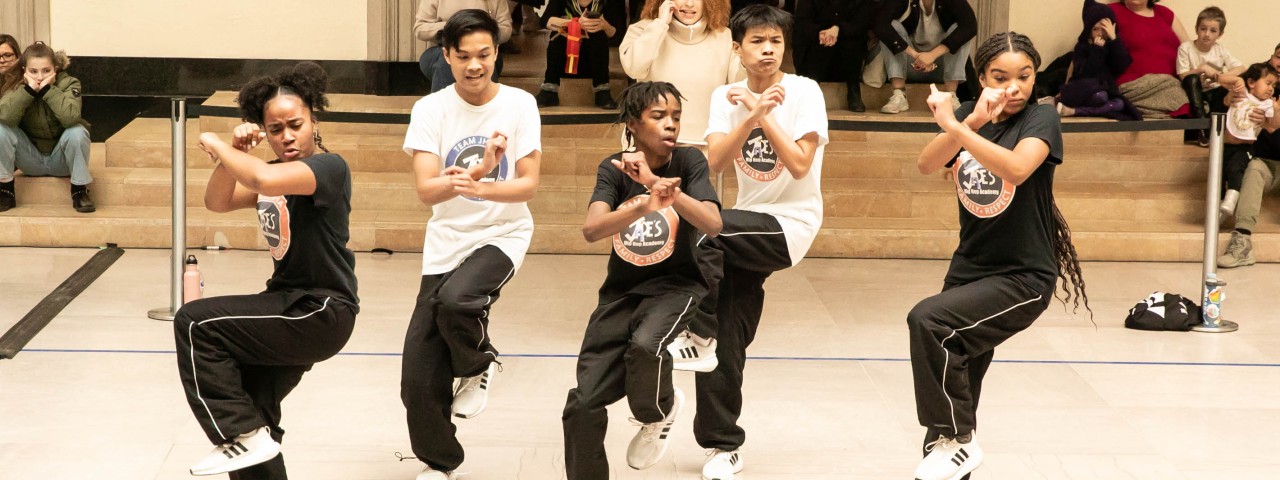 dancers from Jade's Hip Hop Academy
