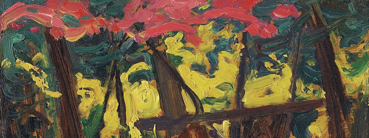 J.E.H. MacDonald. Tangled Bush, Algoma