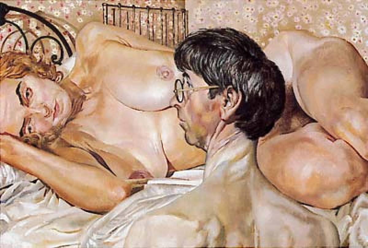 Stanley Spencer Sel-Portrait with Patricia Preece