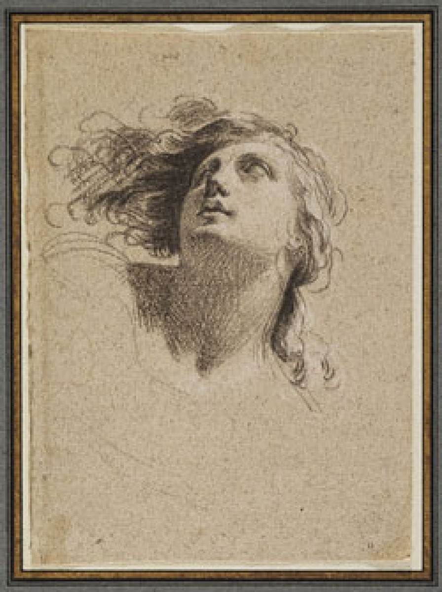 Simon Vouet, Head of an Angel