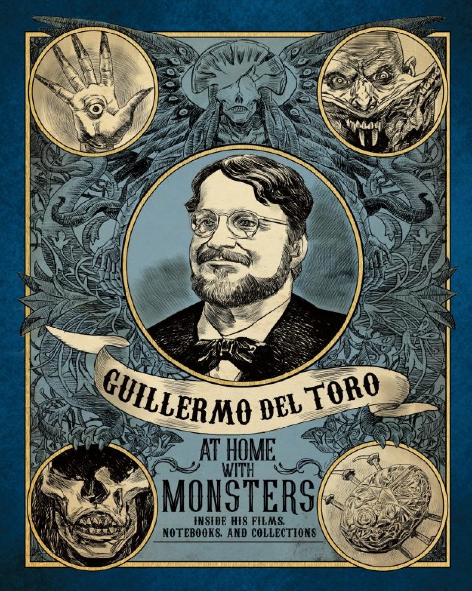 The cover of the catalogue for Guillermo del Toro: At Home with Monsters.