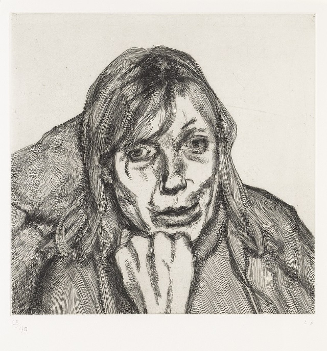 Lucian Freud The Painters Etchings  MoMA